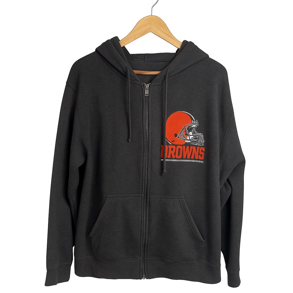 Cleveland Browns Full-Zip Hoodie – Unisex XL